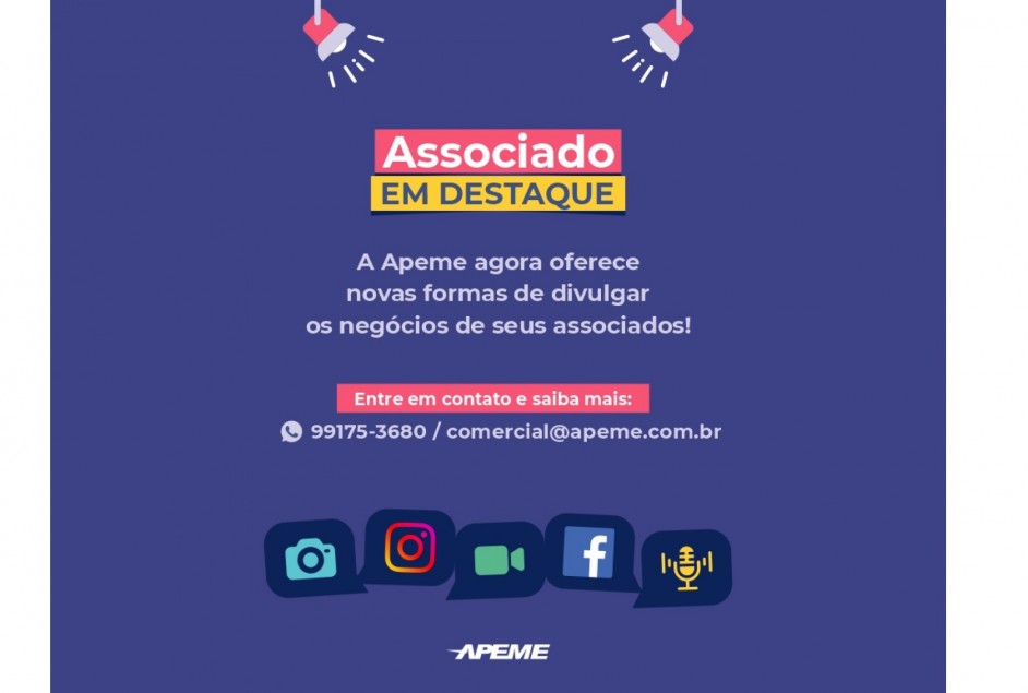 Novas formas de divulgação para Associados Apeme