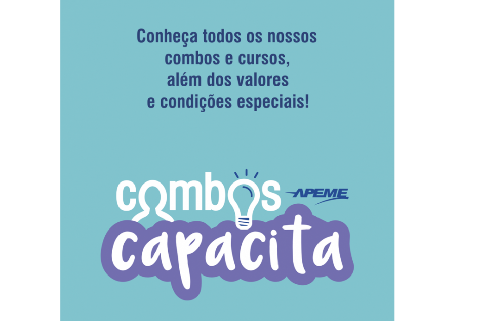Apeme cria combos de cursos com descontos especiais