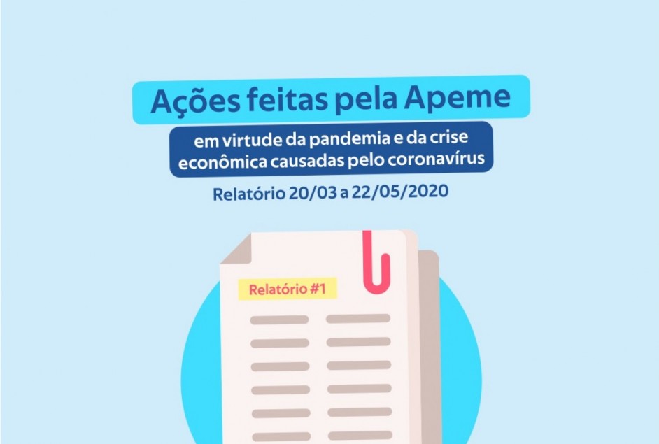 Apeme divulga relatório das ações feitas em virtude da pandemia